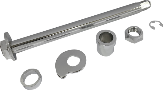 DRAG SPECIALTIES Axle Kit - Rear - Chrome - '02-'07 FLT W16-0349