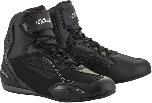 ALPINESTARS Faster-3 Drystar® Shoes - Black/Silver - US 9 2540919-119-9