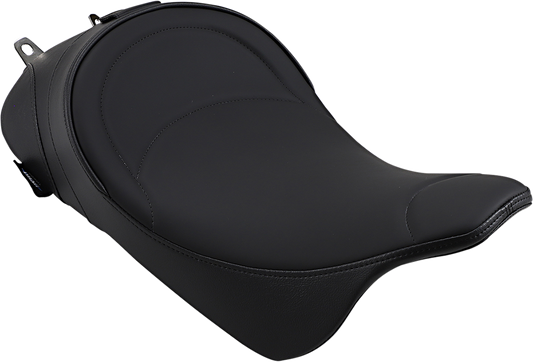 DRAG SPECIALTIES Solo Seat - Mild Stitched - Driver Backrest - FL '08-'22 0801-0886