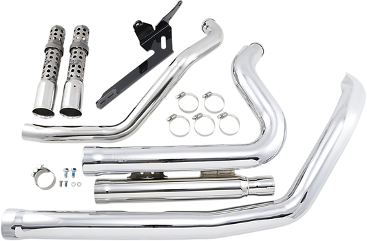 COBRA 909 Exhaust - Chrome - '07-'13 XL 6704