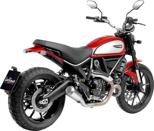 LEOVINCE LV-10 Slip-On Muffler - Stainless Steel 15250