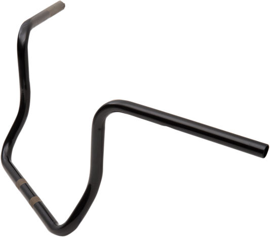 DRAG SPECIALTIES Handlebar - Ape Hanger - 12" - Gloss Black 38"W/13"CW/7.5"PB;F/08-20 0601-5042