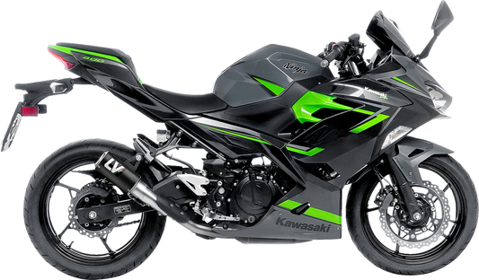 IN STOCK LEOVINCE LV Corsa Muffler - Carbon Fiber Ninja 400/500 2018-2024-2025 15400CU 1811-4304