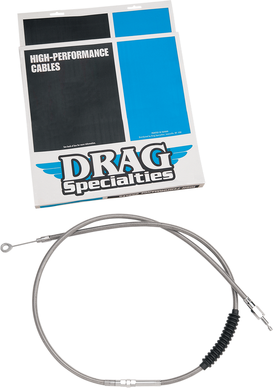 DRAG SPECIALTIES Clutch Cable - Braided 5320700HE