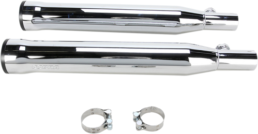 COBRA 3" RPT Mufflers for '00-'06 Softail - Chrome 6054