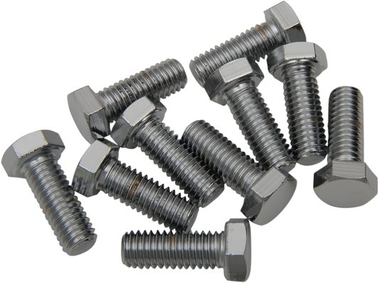 DRAG SPECIALTIES Bolts - Hex-Head - Chrome - 3/8"-16 x 1-1/4" MPB133