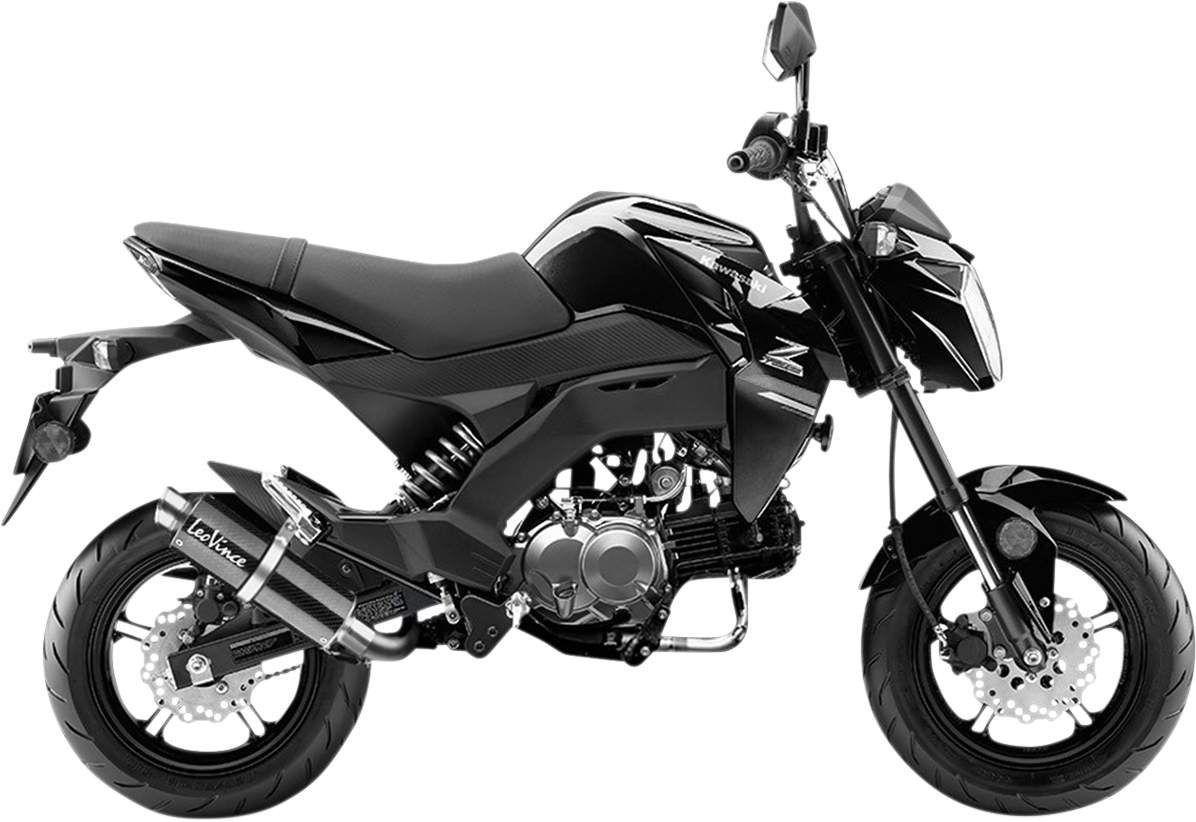 LEOVINCE GP Corsa Matte Exhaust - Z125 Pro 2017 - 2024  3394M 1810-2768