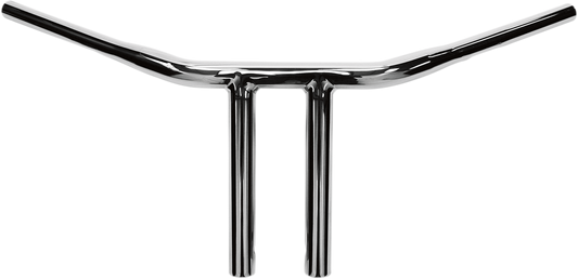 DRAG SPECIALTIES Handlebar - T-Bar - Buffalo - 10" - Chrome HAS TBW NOTCH 0601-1015
