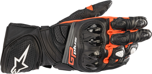 ALPINESTARS GP Plus R v2 Gloves - Black/Fluo Red - Large 3556520-1030-L