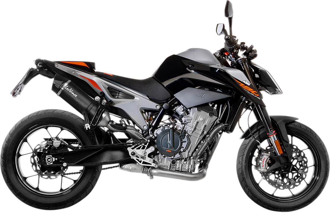 LEOVINCE LV One EVO Muffler - Carbon Fiber - Duke 790/890 2018-2024 14254EU  1811-3571