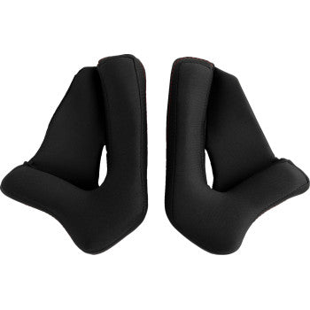 Z1R Road Maxx 2.0 Cheek Pads - Black - XL 0134-3595