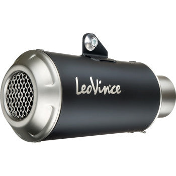 LEOVINCE LV-10 Slip-On Muffler - Black Edition GSX-S 1000 2022-2024 15245B 1811-4351