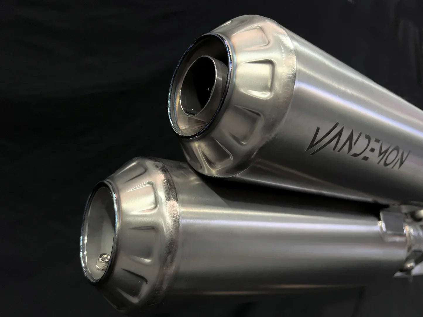 Vandemon  Harley Davidson Sportster S 1250cc Bimodal Stealth Titanium Slip-On Mufflers HARSPRTRSTIEXWVA