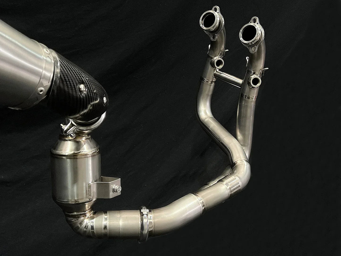 Vandemon  KTM 790/890 Duke & R 2017-2024  Titanium Exhaust System & Cat Delete  KTM890DUKERTIEXHB