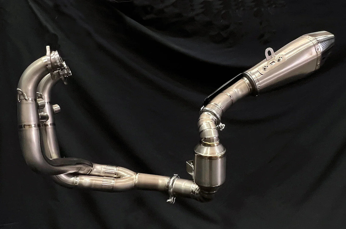 Vandemon  KTM 790/890 Duke & R 2017-2024  Titanium Exhaust System & Cat Delete  KTM890DUKERTIEXHB