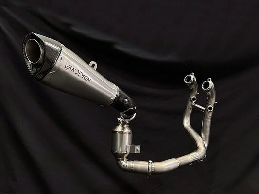 Vandemon KTM 790/890 Duke & R 2017-2024 Titanium Exhaust System & Cat Delete KTM890DUKERTIEXHB VA-58