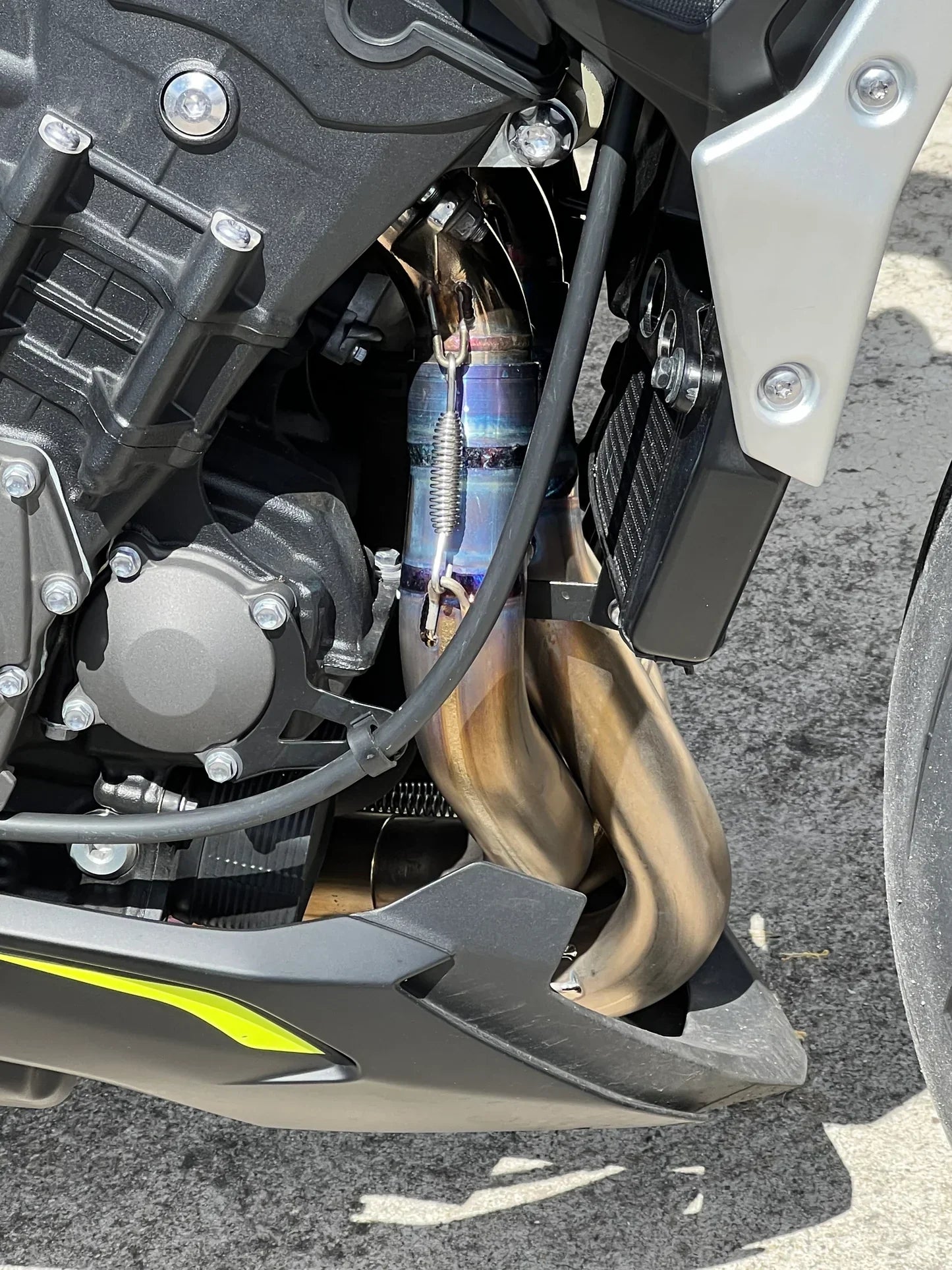 OPEN BOX Vandemon Triumph 765 S/R/RS Street Triple Full Titanium Exhaust 2020-2024  TRIUM765STTIEXA