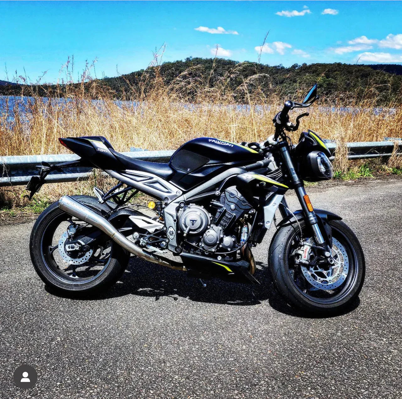 OPEN BOX Vandemon Triumph 765 S/R/RS Street Triple Full Titanium Exhaust 2020-2024  TRIUM765STTIEXA