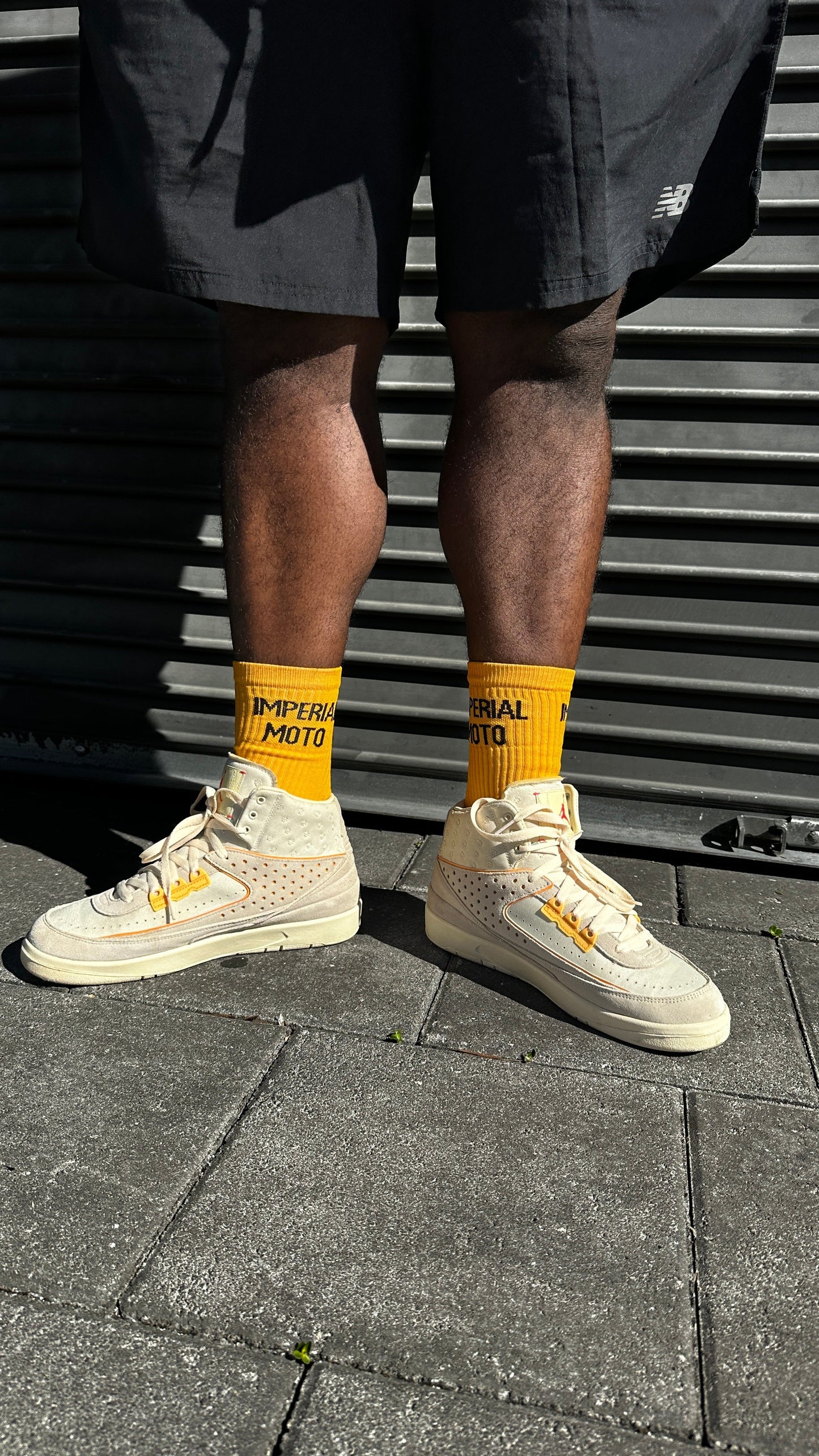 IN STOCK IMPERIAL MOTO Gold Crew Sock -
