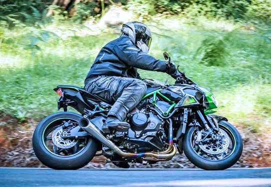 IN STOCK Vandemon Polished Titanium Exhaust System Ninja ZH2 2020-25 KAWAZH2TIEXHSYSPOLB VA-10