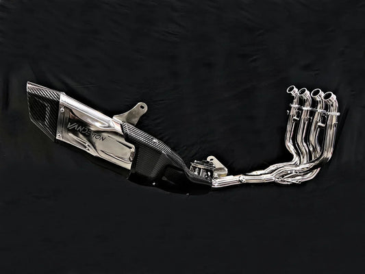 Vandemon  ZH2 Bimodal Stealth Titanium Exhaust System KAWAZH2TIEXSYWVPOLA
