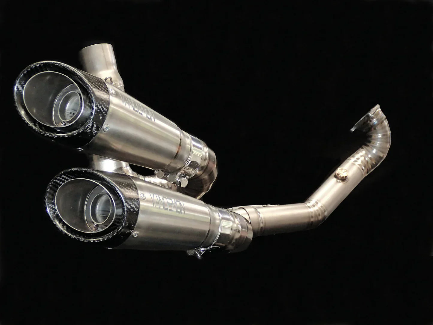IN STOCK Vandemon Ducati XDiavel & Diavel S 1260 Vandemon Titanium Exhaust System 2016-22 SKU: DUCDVLTITANEXHA VA-9