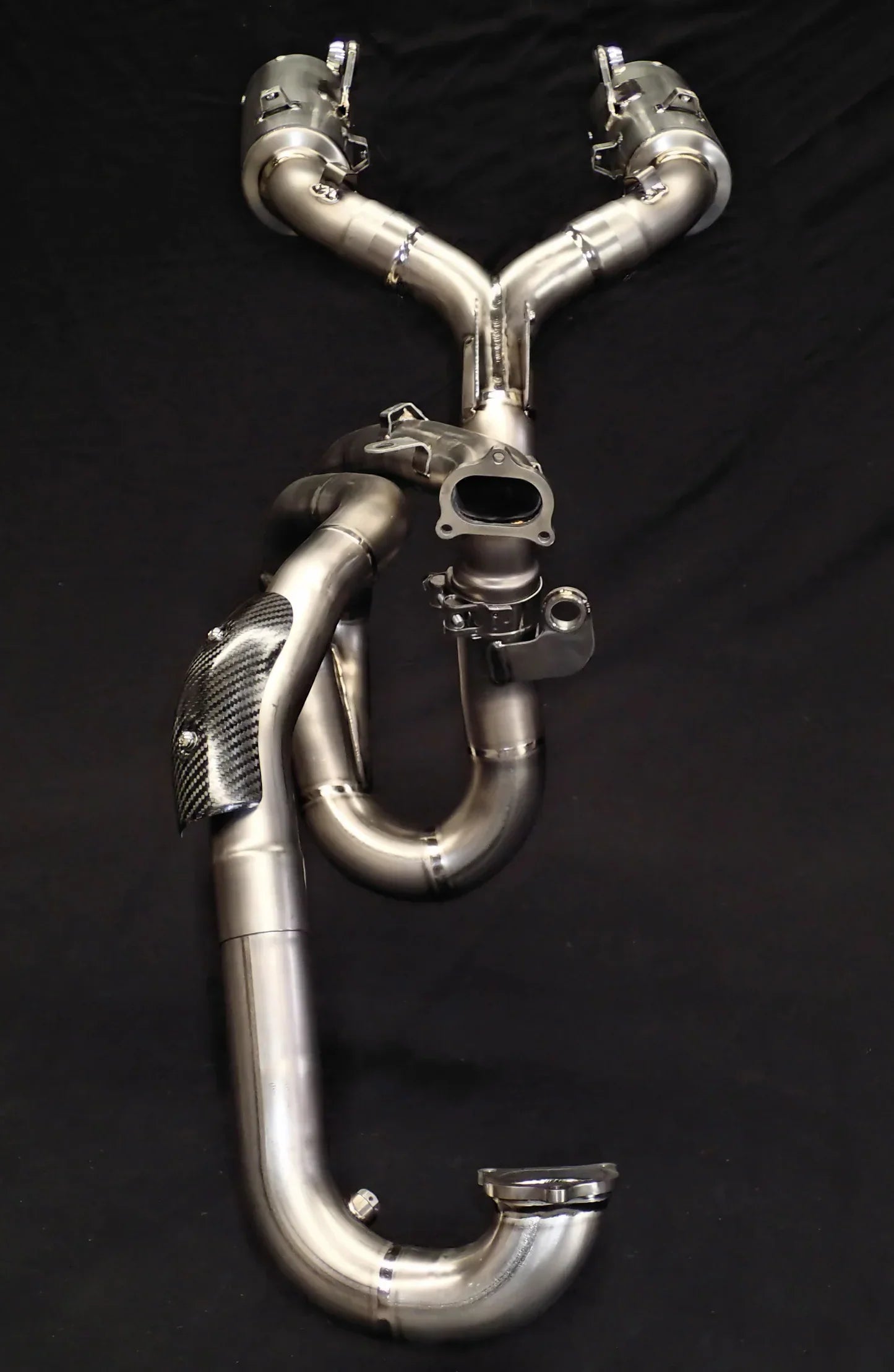 Vandemon Ducati Hypermotard 950 & 950SP Full Titanium Exhaust System 2019-2024 DUC950HYPMTIEXC-1