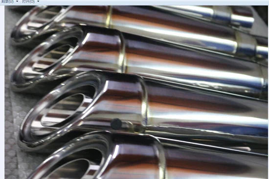 VANDEMON Polished Titanium Exhaust System Ninja H2 & H2R 2015-25 KAWAH2TICSPOLEXHD
