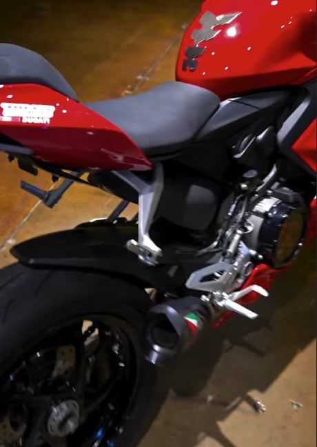 Austin Racing  V3 MINI  Slip On 2020 - 2024 PANIGALE V2 DE-CAT RACE EXHAUST SYSTEM  AUR4-V3
