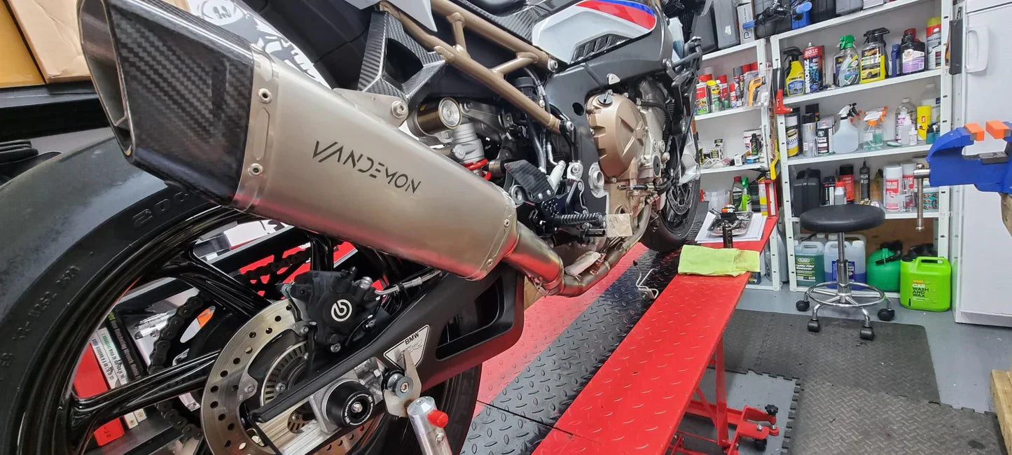 Vandemon  Titanium full Exhaust System  S1000R, S1000RR & M1000R 2021-2025 BMWS10RREXTITB