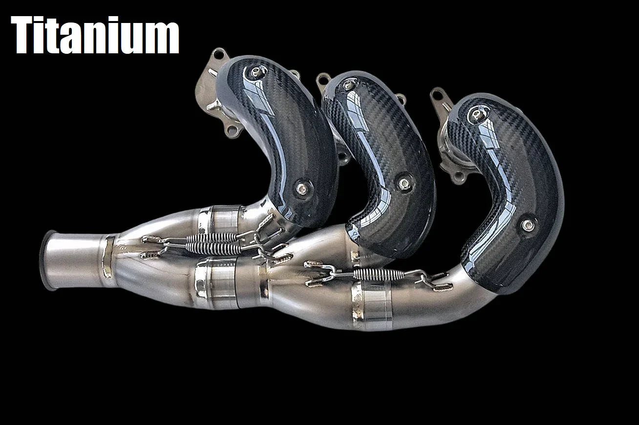 Vandemon Triumph Rocket 3R & GT 2500cc 2019-2025 Titanium  Exhaust Manifold TRIUMROCKET3SSHEADR