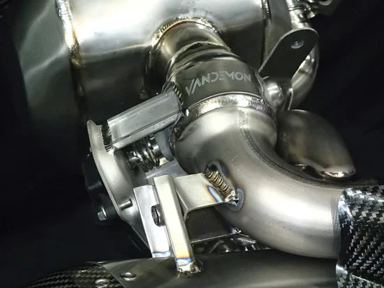 IN STOCK Vandemon Triumph Rocket 3R & GT 2500 2019-25 Titanium Bimodal Stealth Titanium Slip-On Mufflers TRIUMROCKET3O2MUFA VA-152