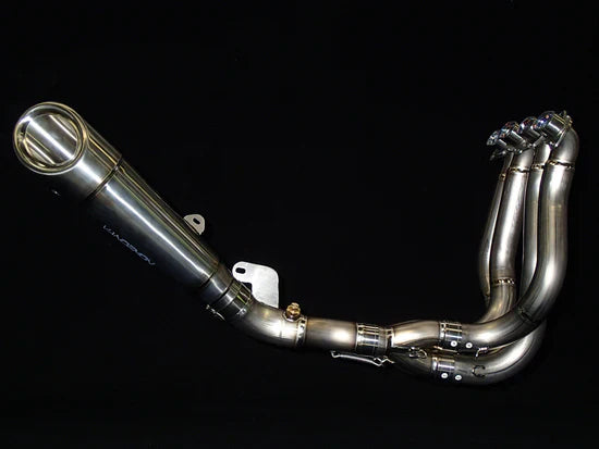 Vandemon  Brushed Titanium Exhaust System Ninja H2 & H2R 2015-25 KAWAH2TICSBRUEXHD