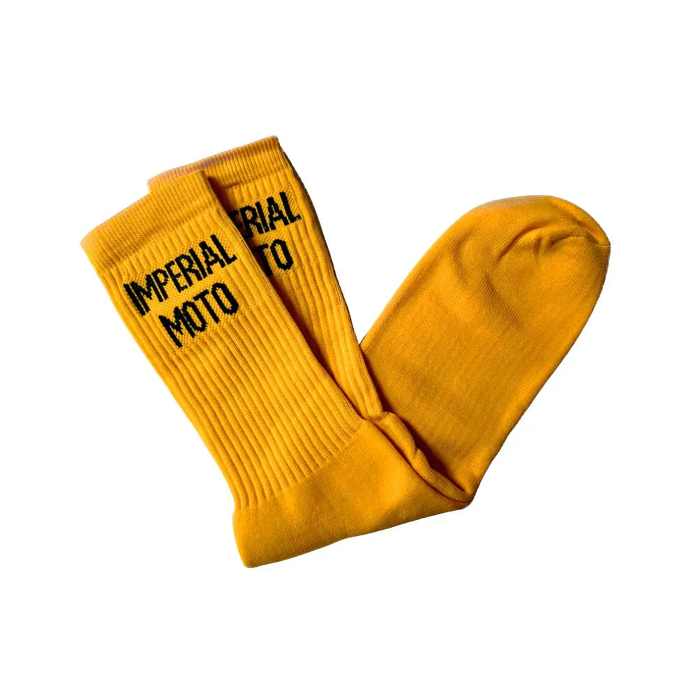 IN STOCK IMPERIAL MOTO Gold Crew Sock -