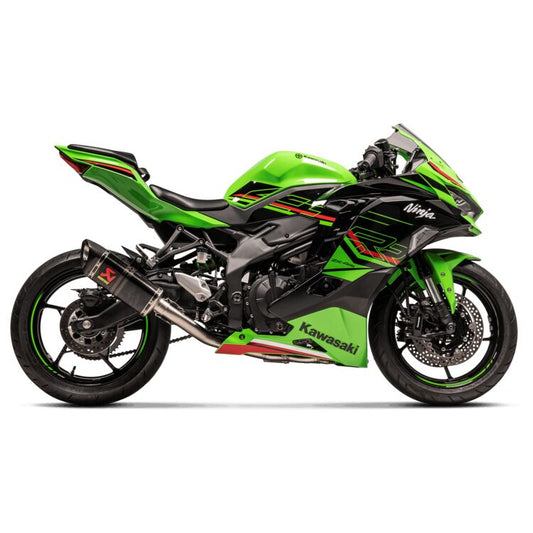 AKRAPOVIC Racing Line Exhaust System - Carbon Fiber Ninja ZX -4RR KRT Edition 2023-2024   S-K2R3-APC 1810-3158