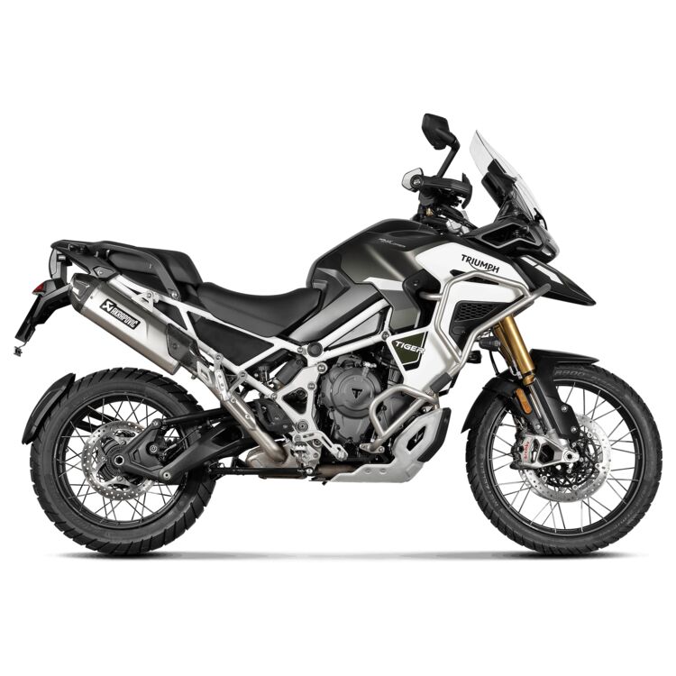 AKRAPOVIC Slip-On Line Muffler - Titanium Triumph Tiger 1200 GT / Rally 2022-2023  S-T12SO6-HJA 1811-4439