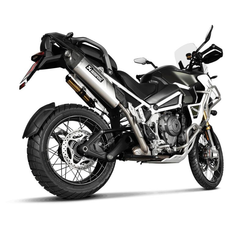AKRAPOVIC Slip-On Line Muffler - Titanium Triumph Tiger 1200 GT / Rally 2022-2023  S-T12SO6-HJA 1811-4439