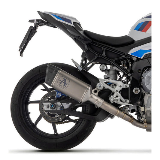 71006PT  Arrow Pista Slip-on Racing Exhaust, Titanium for BMW M1000R/RR 20-26