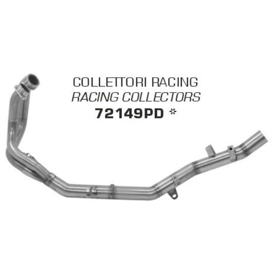 72149PD  Arrow Racing Exhaust Collector, Stainless Steel Africa Twin Adventure Sport 18-19