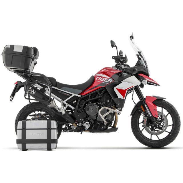 IN STOCK  72005VAN Arrow Veloce Racing Slip-on Exhaust for Sidebags for Triumph  Tiger 850 20-24 /900 20-23