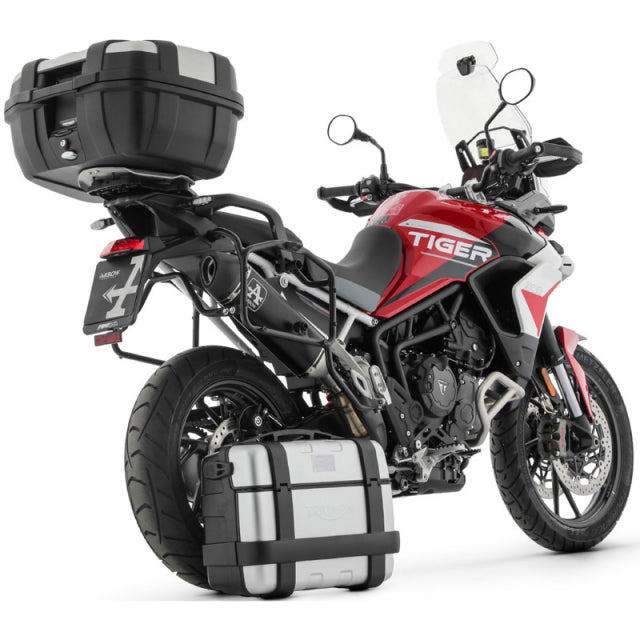 IN STOCK  72005VAN Arrow Veloce Racing Slip-on Exhaust for Sidebags for Triumph  Tiger 850 20-24 /900 20-23