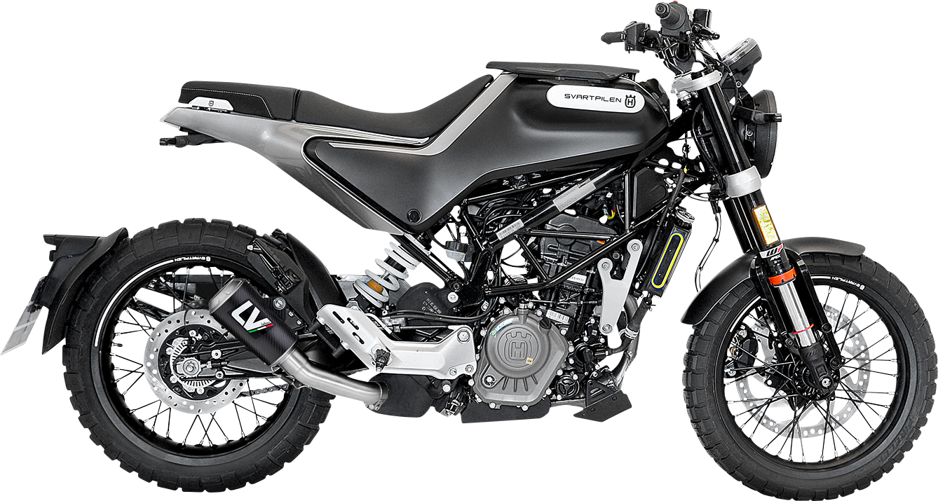 LEOVINCE LV-10 Slip-On Muffler - Carbon Fiber 15242C