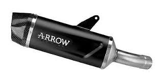 IN STOCK 71987AKN  Arrow Indy Race EVO aluminium "Dark" silencer with carby end cap Kawasaki NINJA 1100 SX 2025