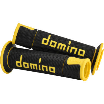 DOMINO A450 Grips - Domino - Black/Yellow  A45041C4740
