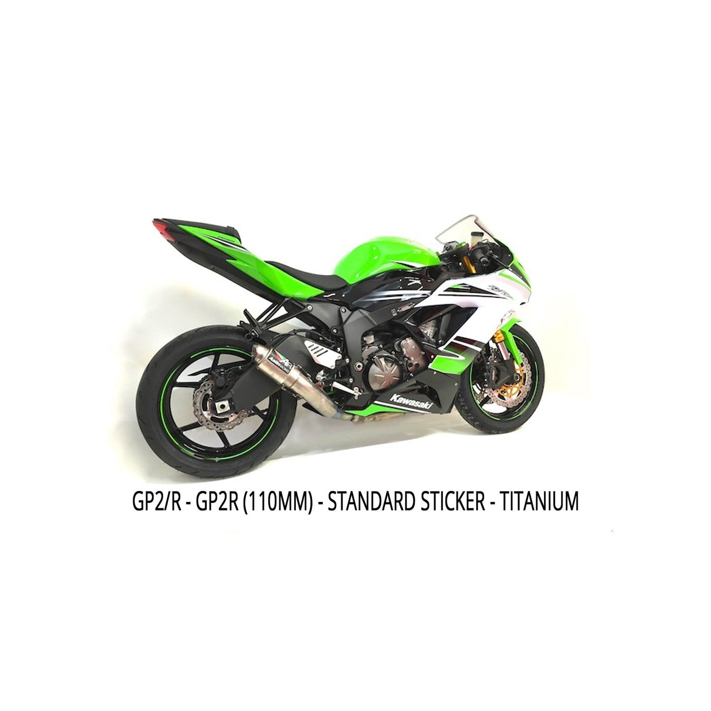 Austin Racing  GP1/GP2 /V3 DE-CAT EXHAUST for ZX636/ZX6R GP1 2009 - 2023 AUR3