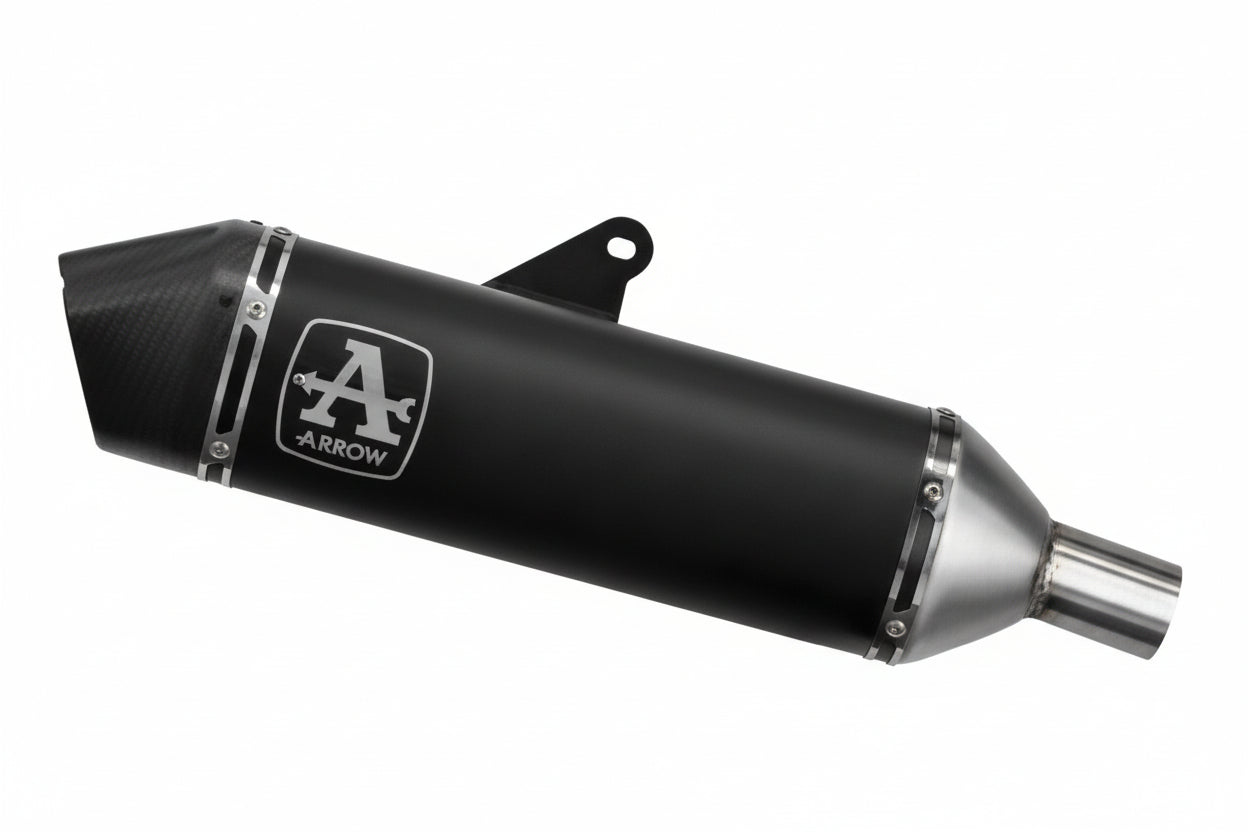 IN STOCK  72005VAN Arrow Veloce Racing Slip-on Exhaust for Sidebags for Triumph  Tiger 850 20-24 /900 20-23