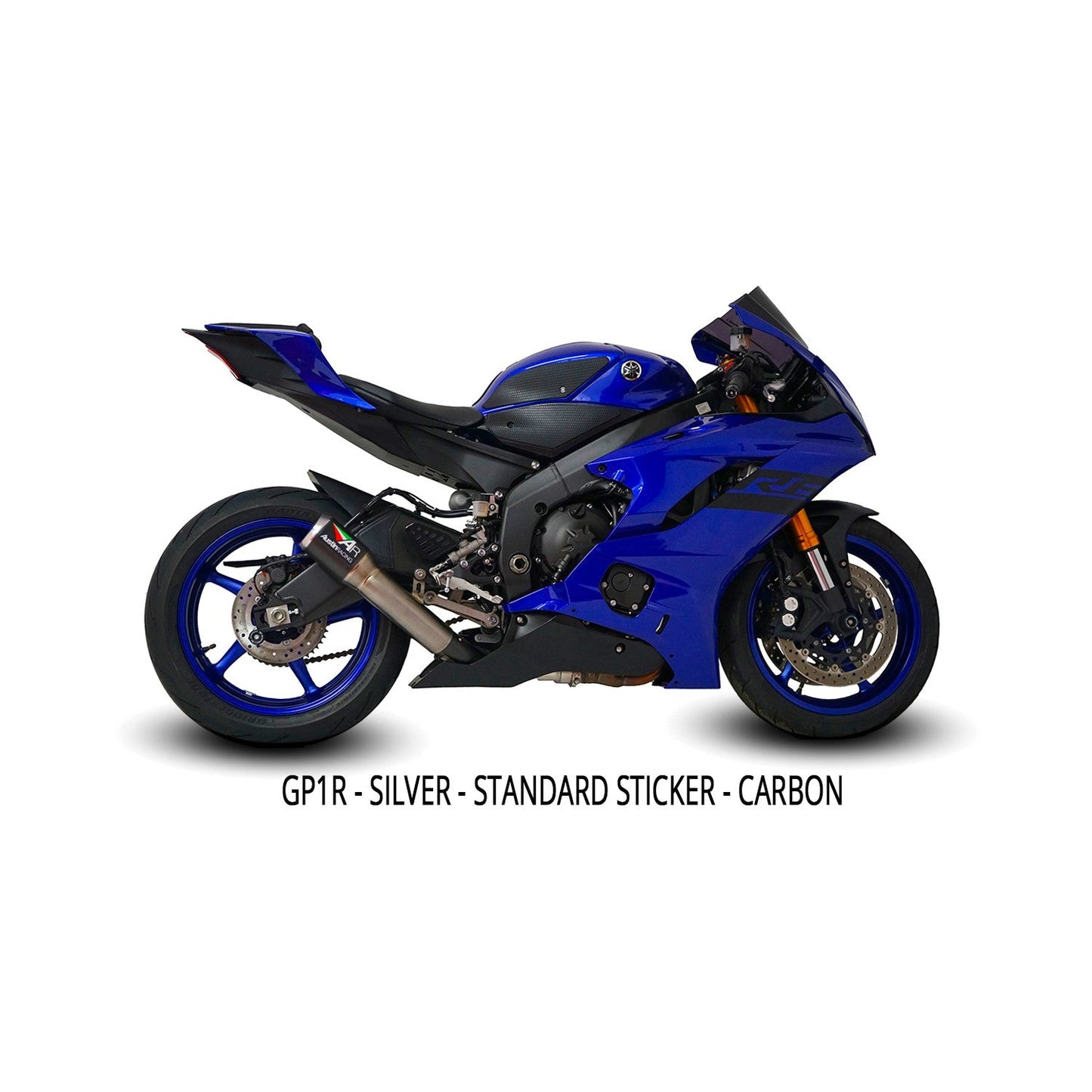 Austin Racing YAMAHA R6 2006 - 2019 GP1/GP1R & GP2/GP2R & V3 DE-CAT RACE EXHAUST SYSTEMS AR107